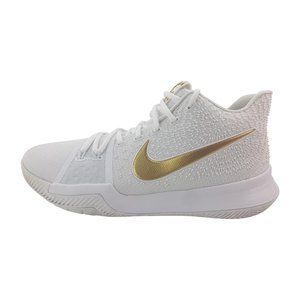 Nike Shoes Nike Mens Size 1 White Gold Kyrie 3 Finals Poshmark
